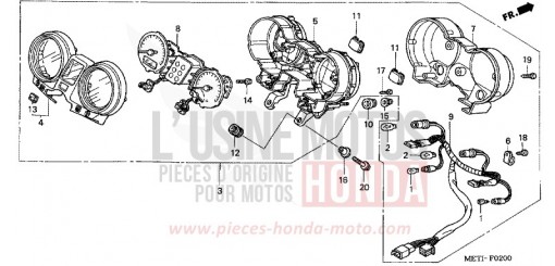 COMPTEUR CBF500A6 de 2006